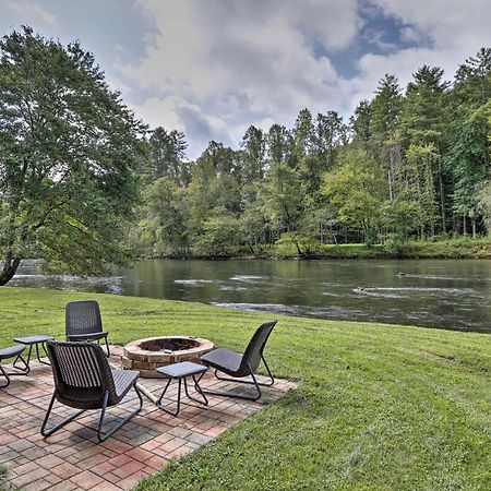Rivers Edge - Ultimate Riverfront Getaway Hayesville ภายนอก รูปภาพ